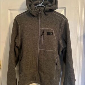 The North Face Men's Gray Hooded Jacket